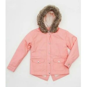 New Shyanne Brand Girls Anorak Jacket with Fur